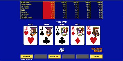 video poker gratis computer.